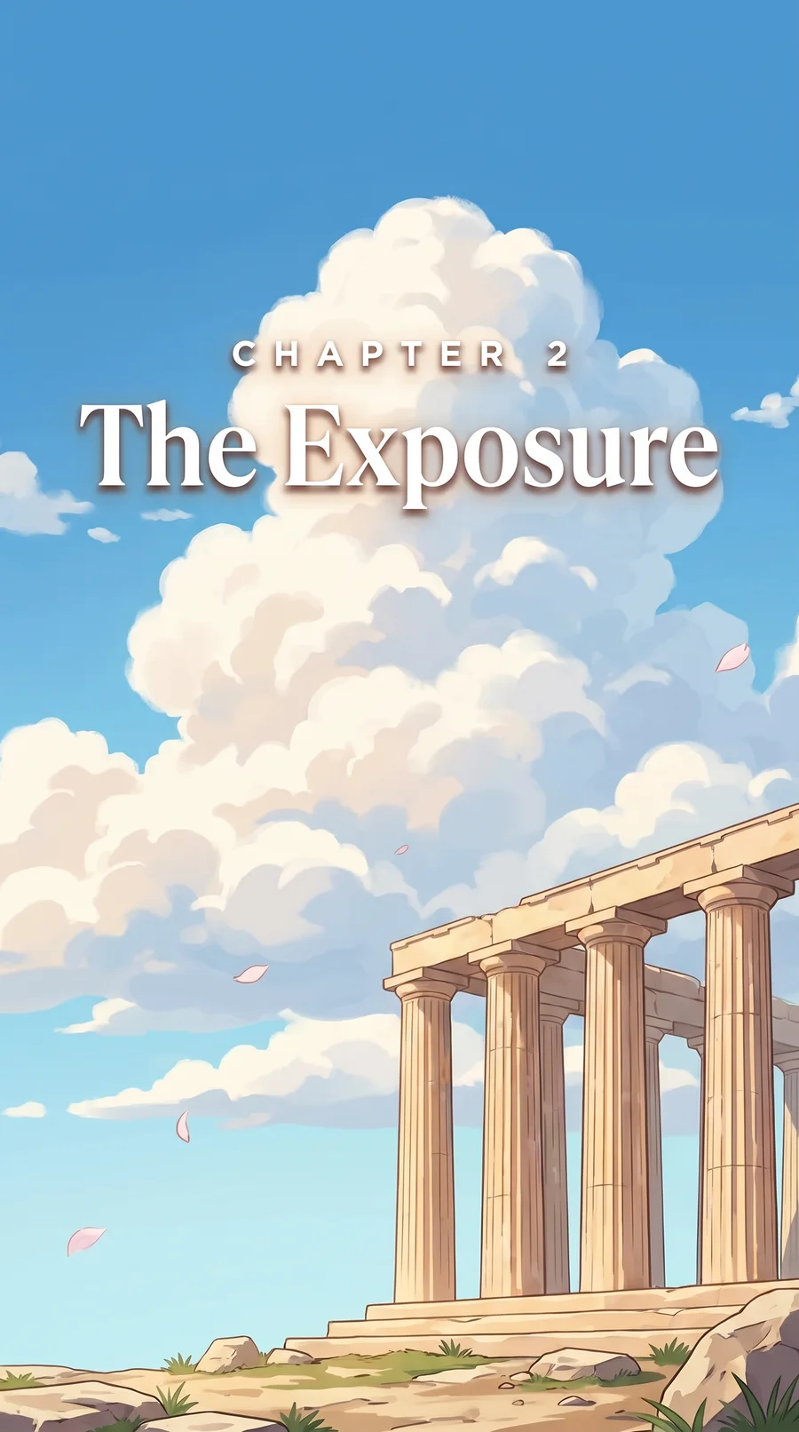 Chapter card matched to the anime restyle